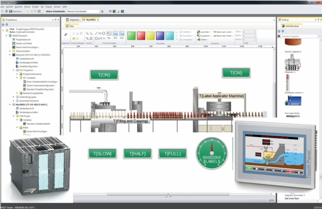 PLC, HMI and SCADA Design And Supply